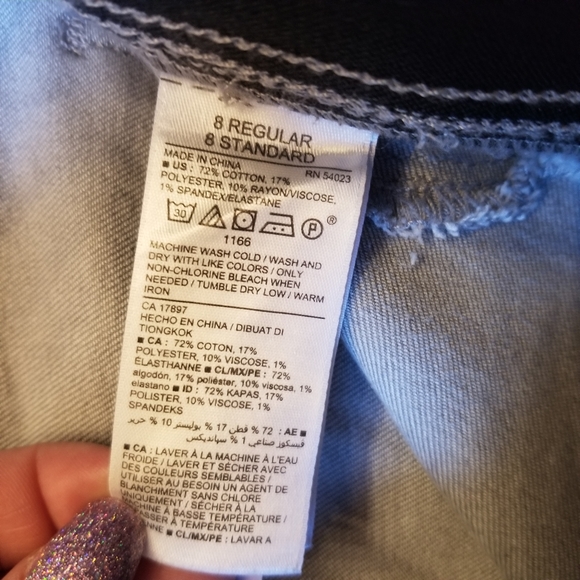 Old Navy Rockstar Mid Rise Gray Pull On Skinny Jeans - Picture 7 of 9